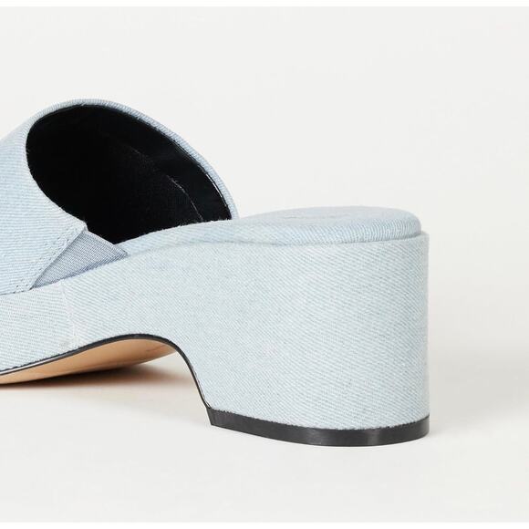 The Drop Women's Denim Bertina Platform - Picture 4 of 5